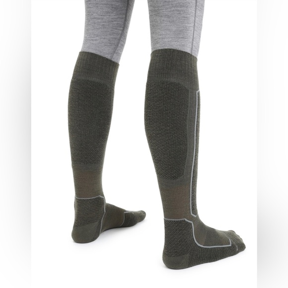 Icebreaker Men’s Merino Ski + Light Over The Calf Socks - Picture 2 of 12
